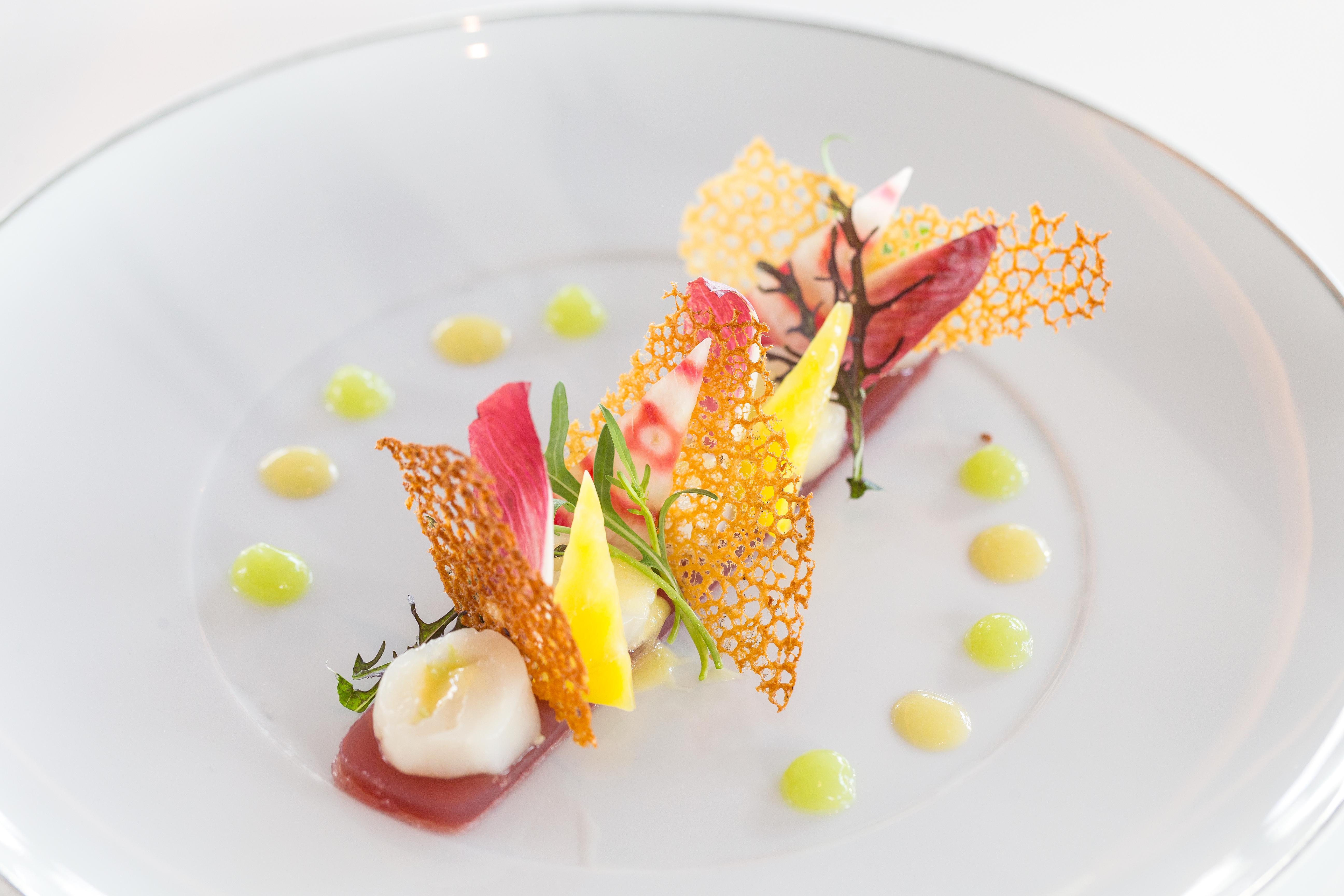 Myriad By Sana Hotels Lisbon Exterior photo A modern French dish